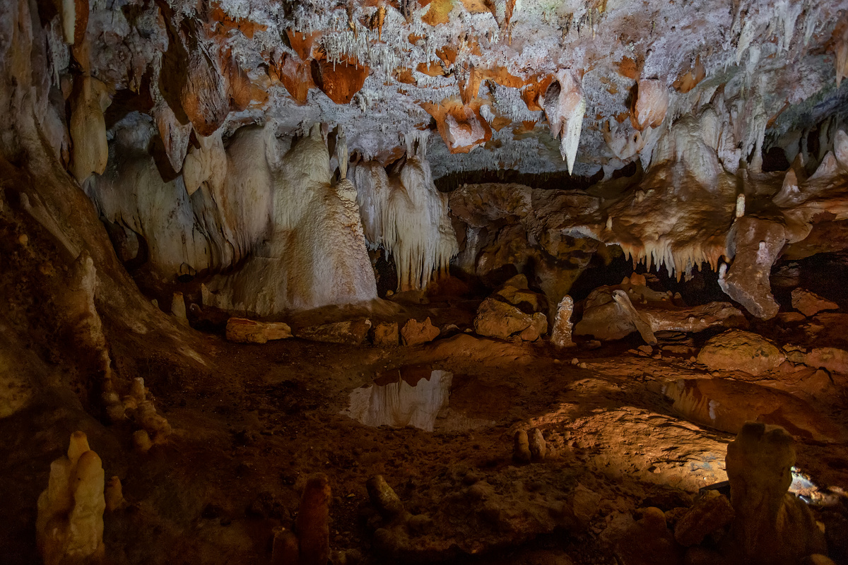 Cueva del Aguila, famous cave in Avila, Spain